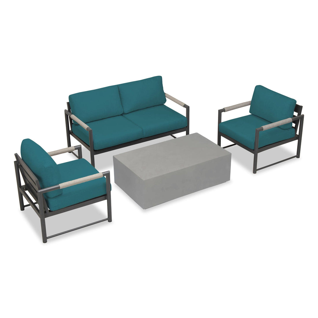Alto 5 Piece Loveseat Set
