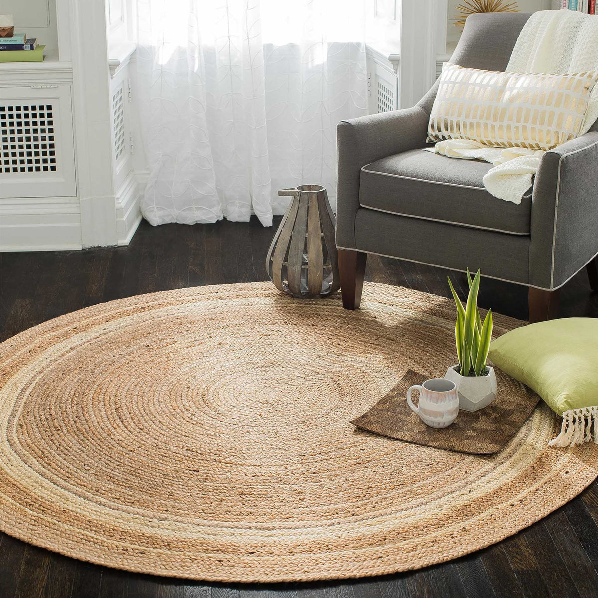 Kerala Sunrise Jute Rug – Haiku Designs