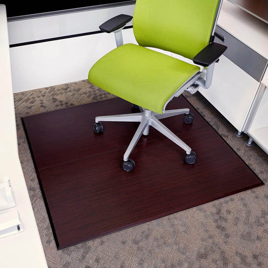 Plush Bamboo Chair Mat