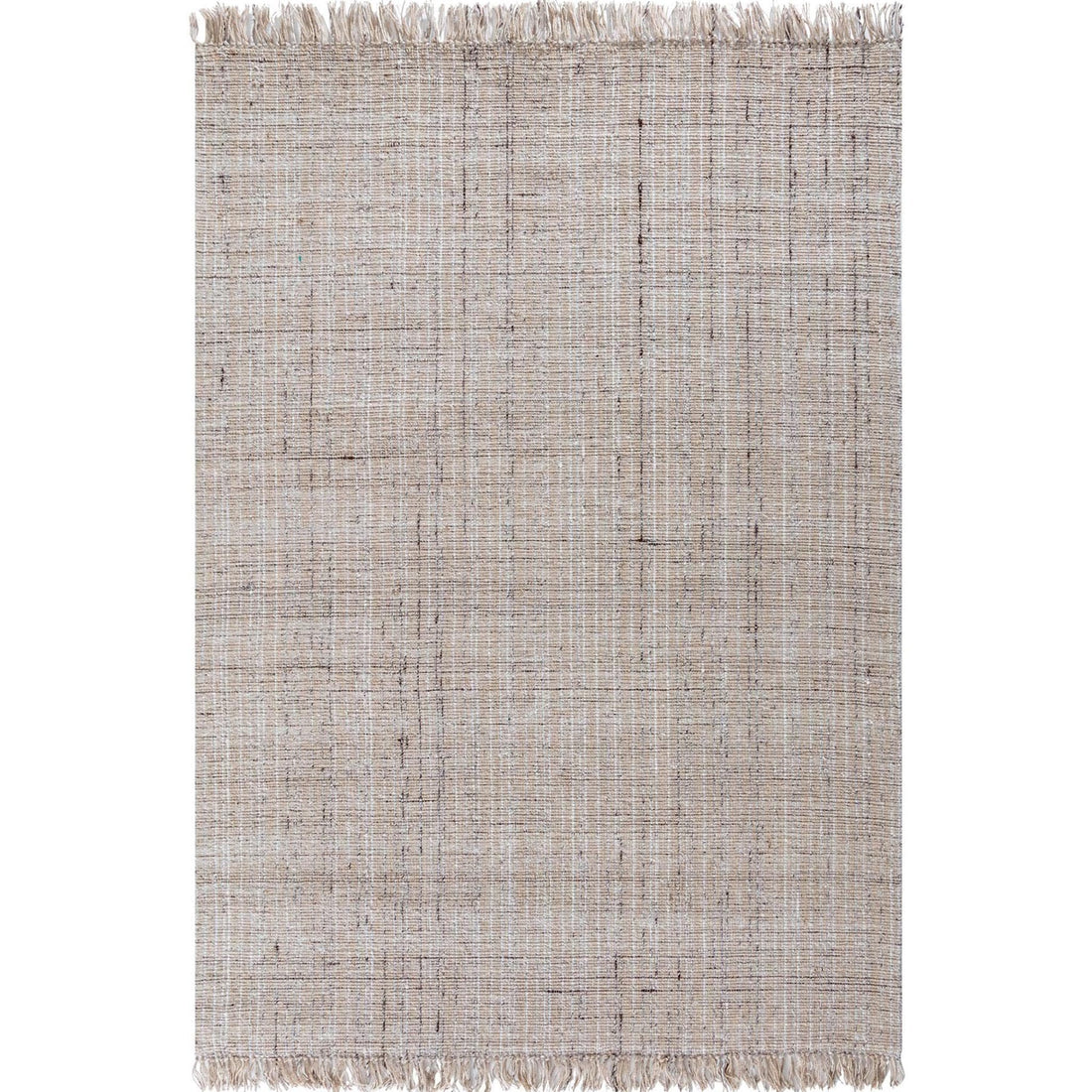 Sallisaw Tan Jute and Wool Rug