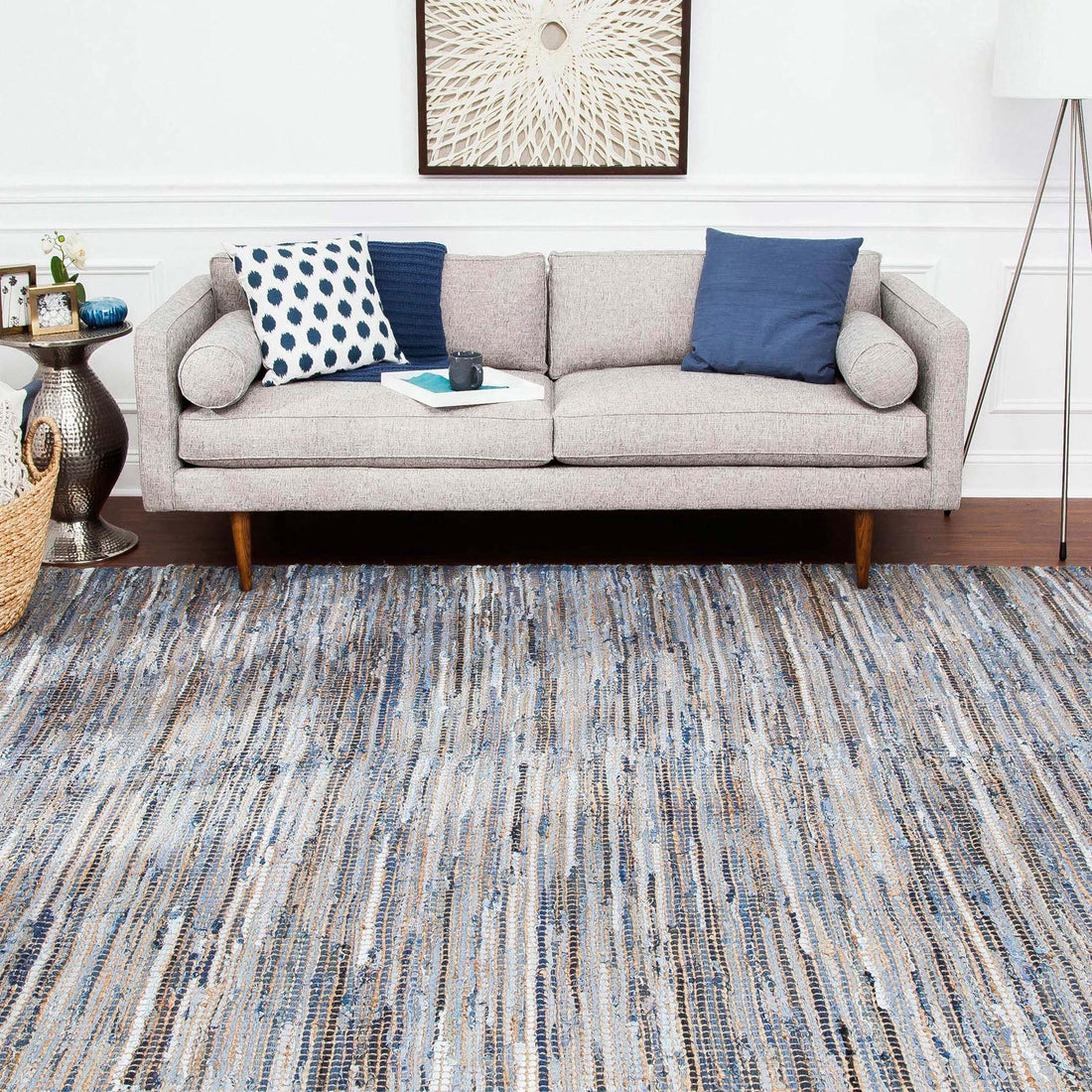 American Graffiti Denim & Jute Rug