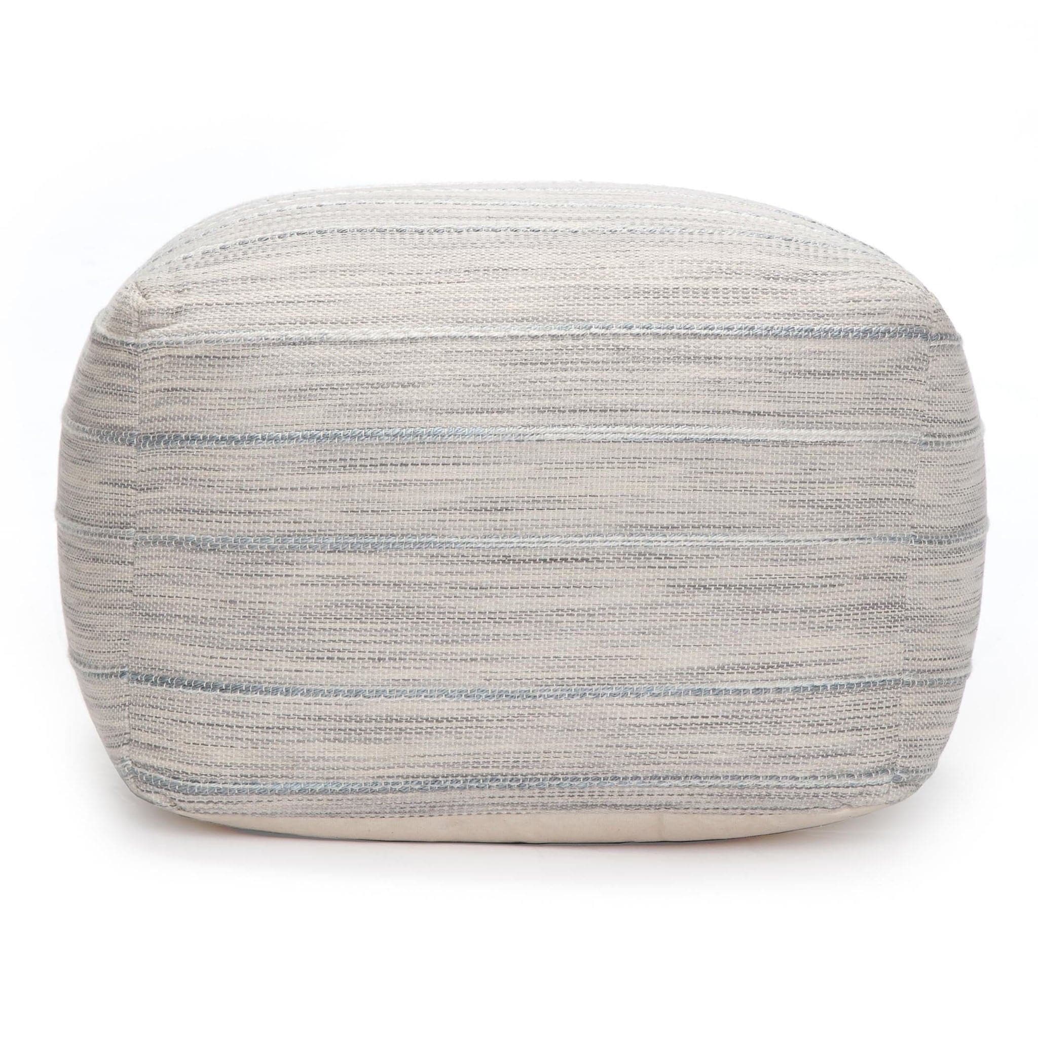 Joya Gray Pouf