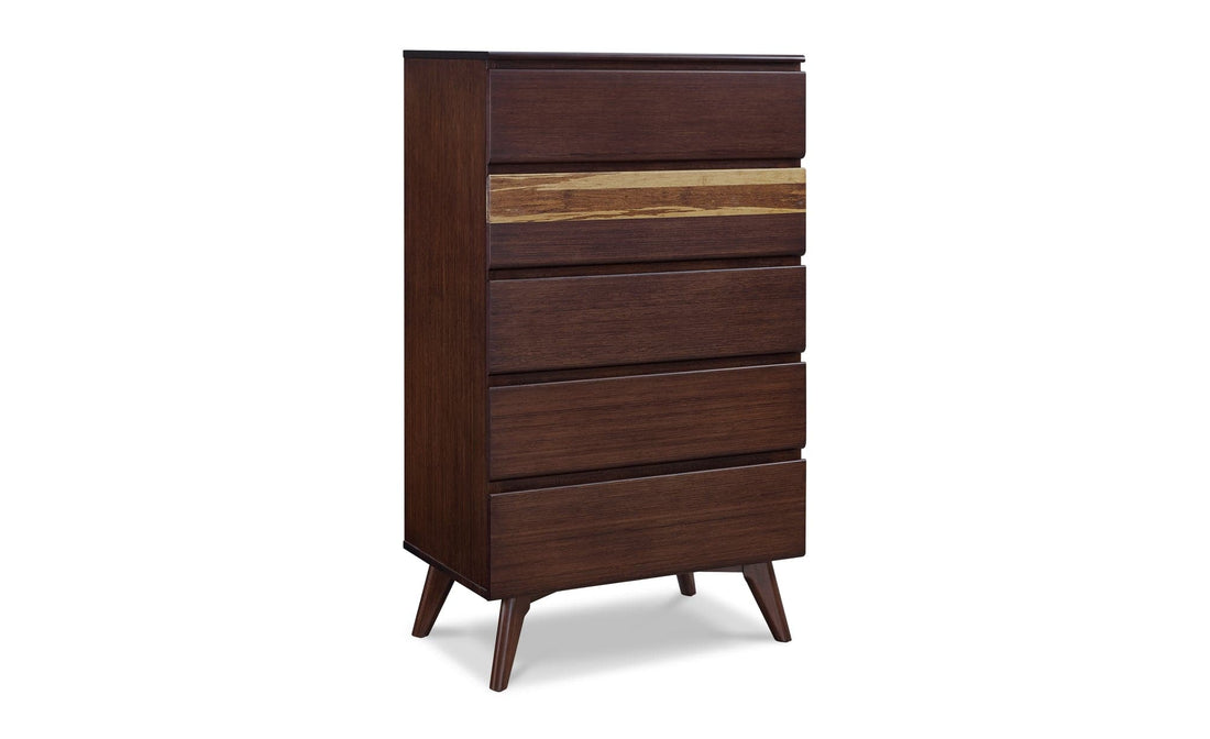 Azara Five Drawer High Chest