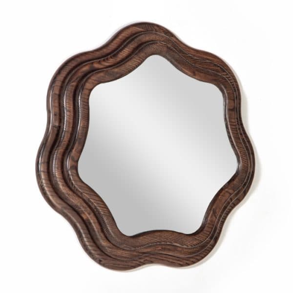 Swirl Round Wall Mirror Set