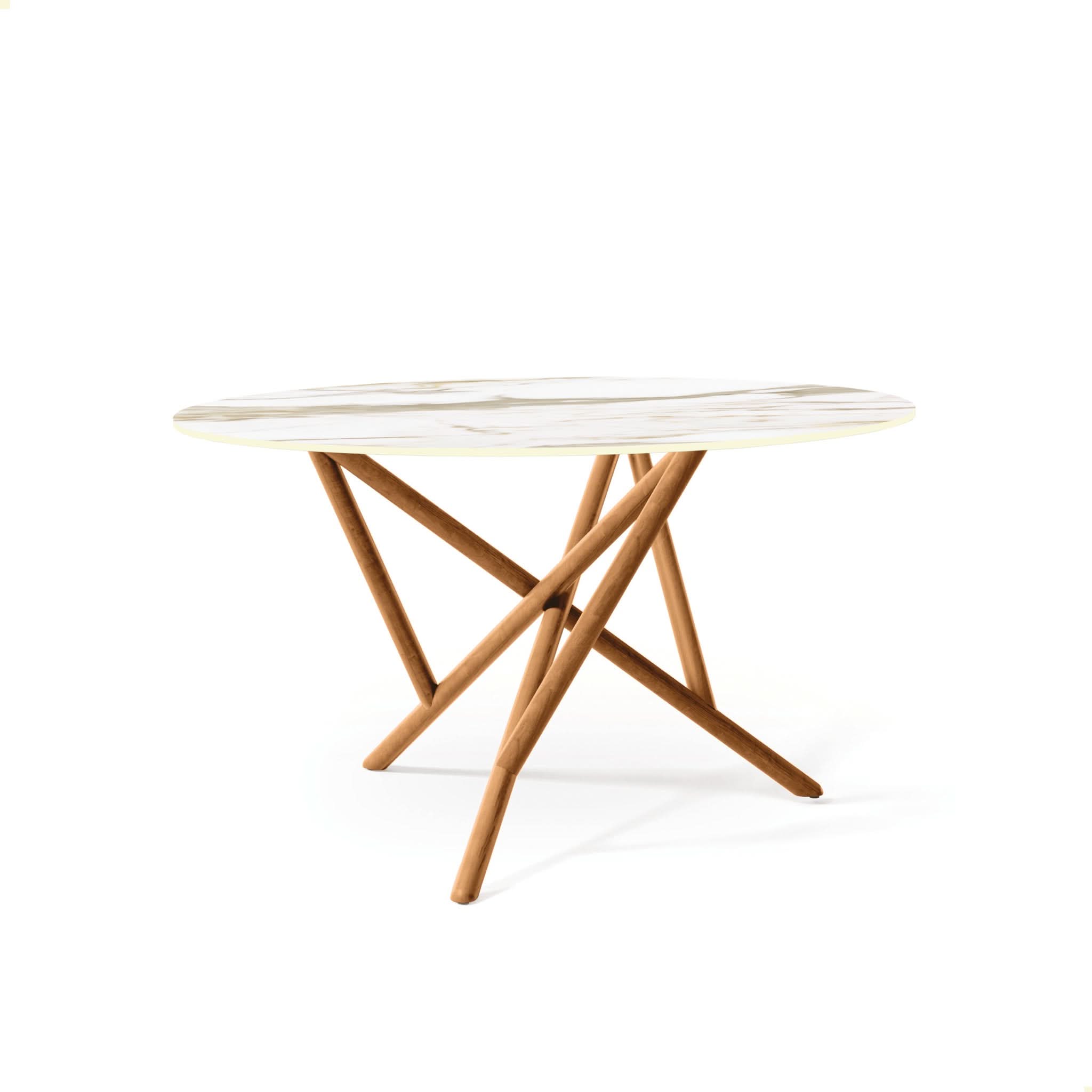 Copeland Baton Round Sintered Stone Top Table
