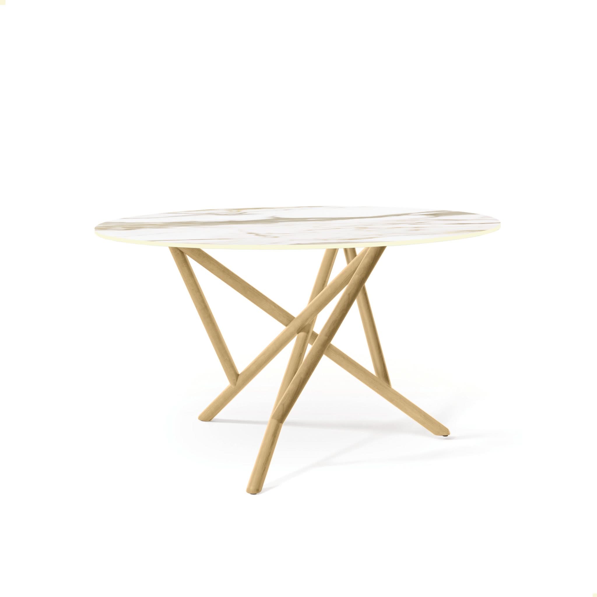 Copeland Baton Round Sintered Stone Top Table