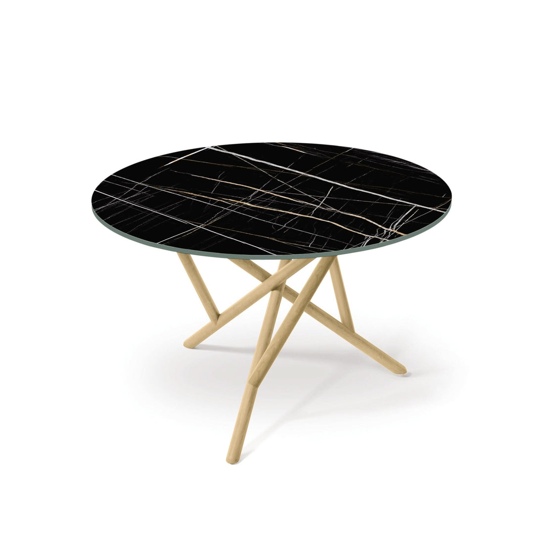 Copeland Baton Round Sintered Stone Top Table