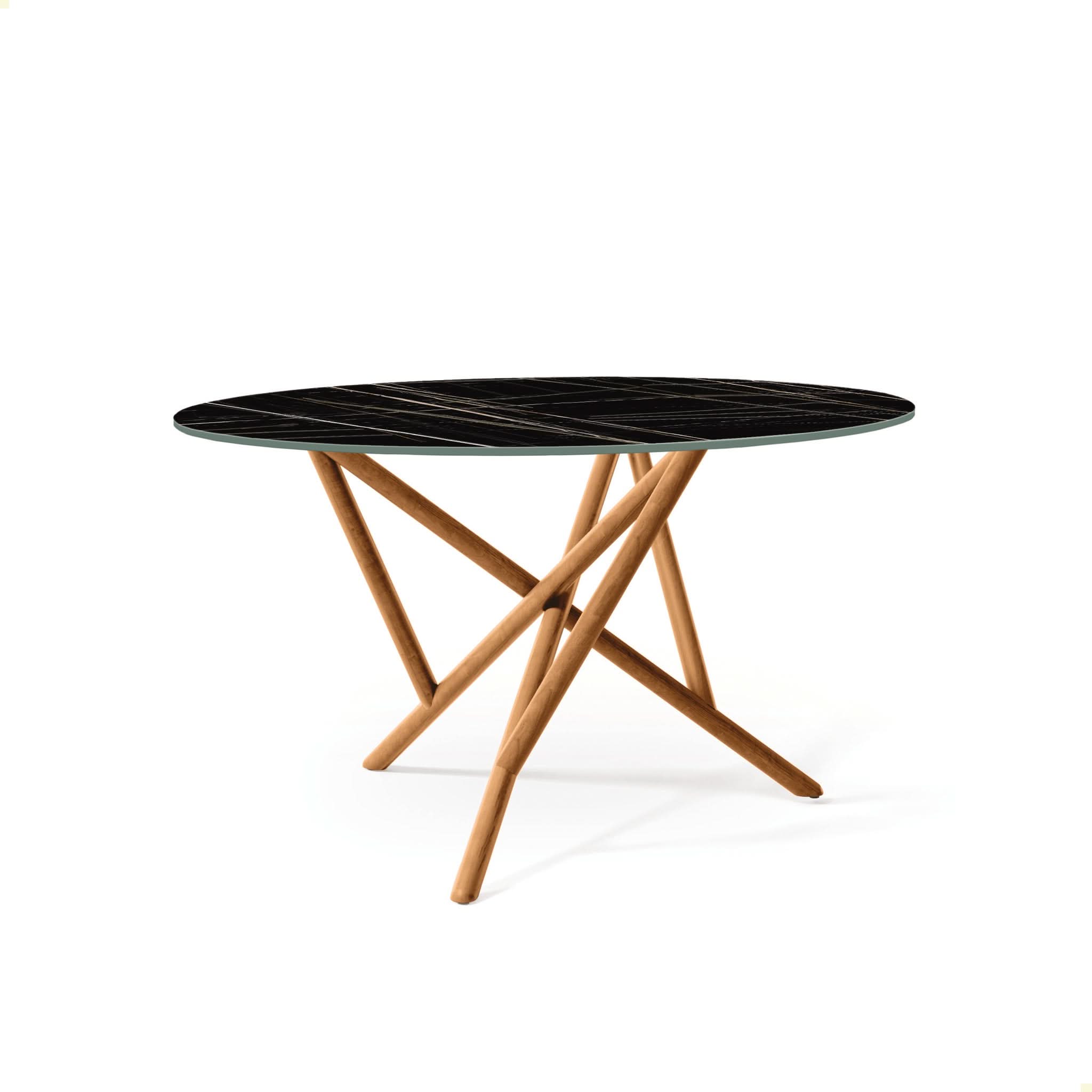 Copeland Baton Round Sintered Stone Top Table
