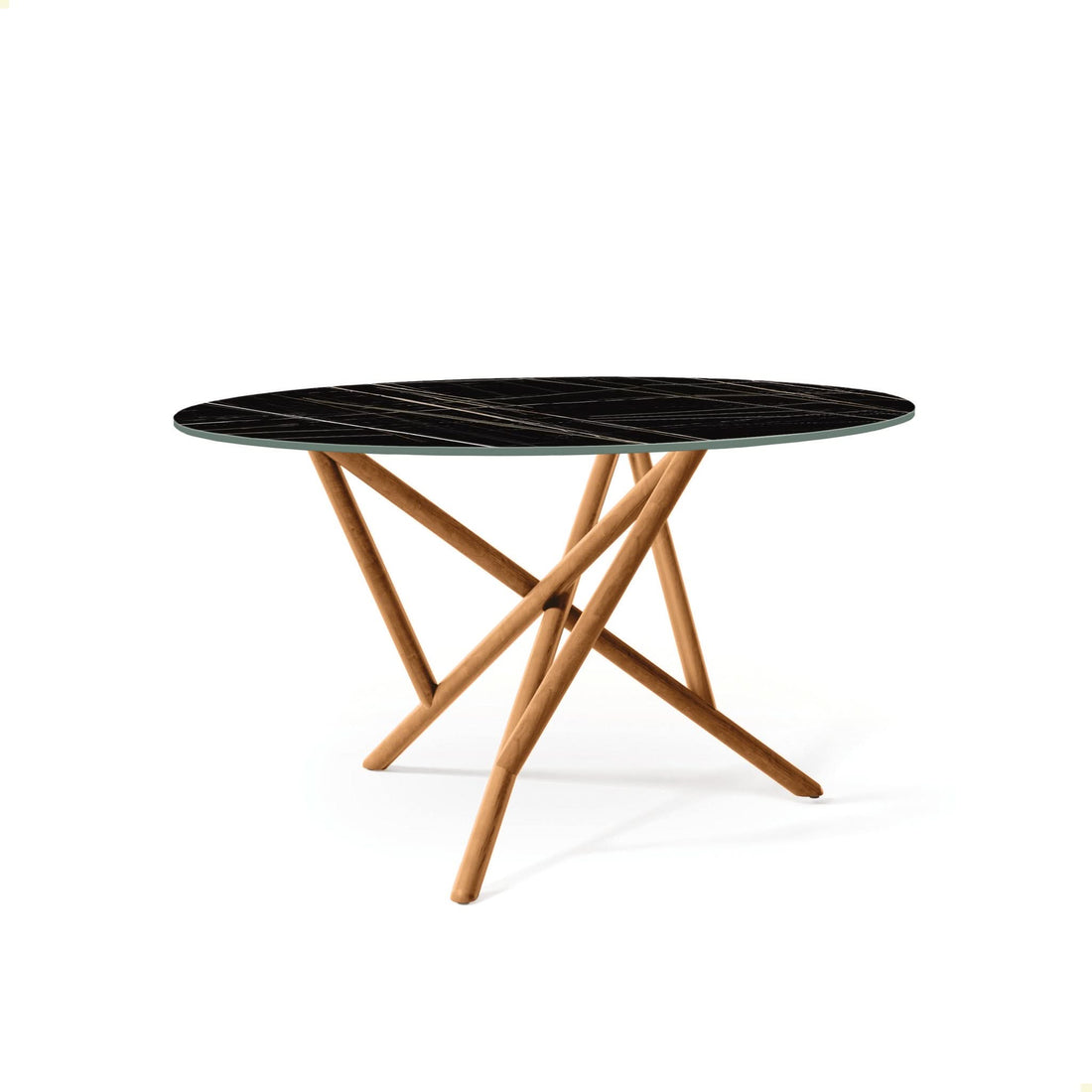 Copeland Baton Round Sintered Stone Top Table