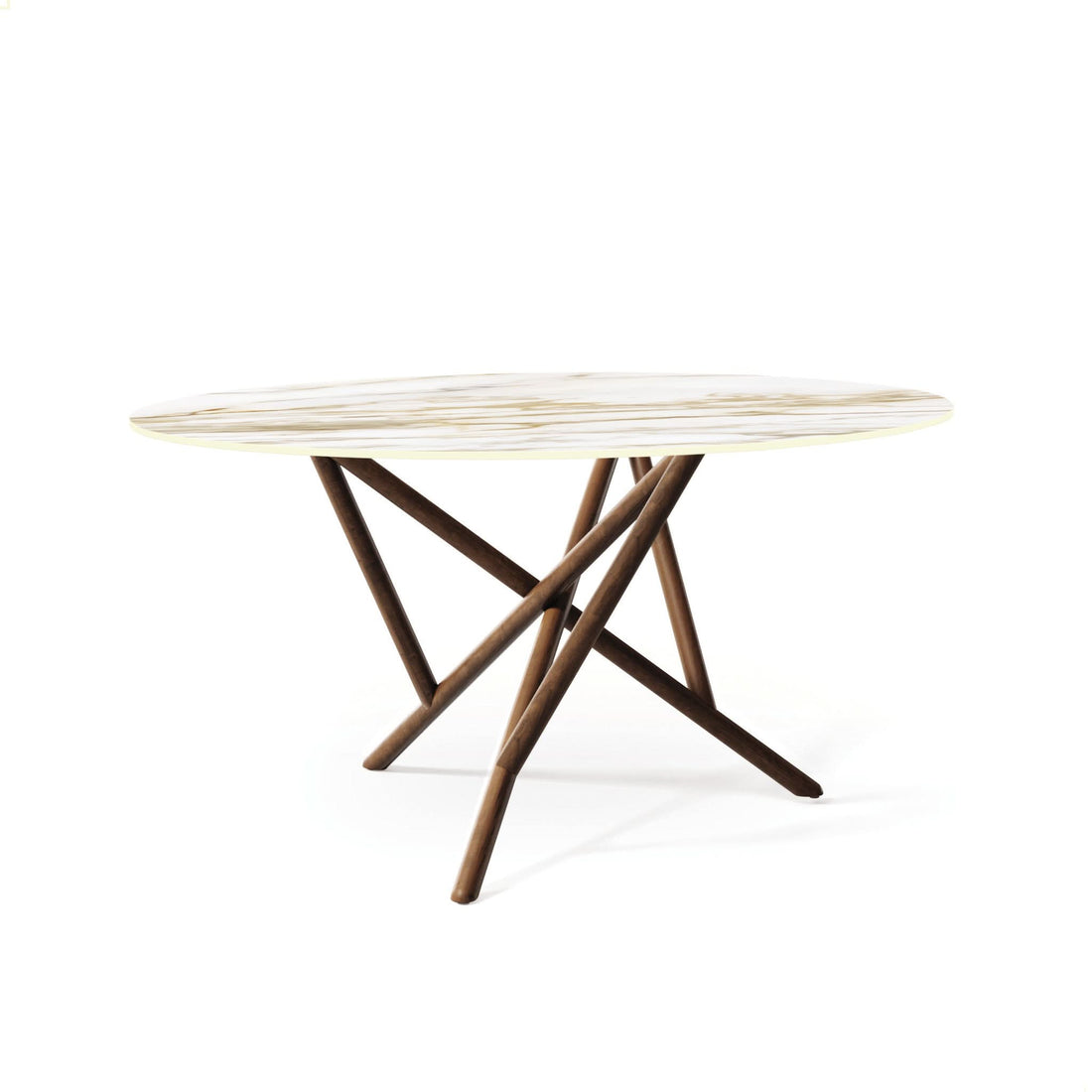 Copeland Baton Round Sintered Stone Top Table