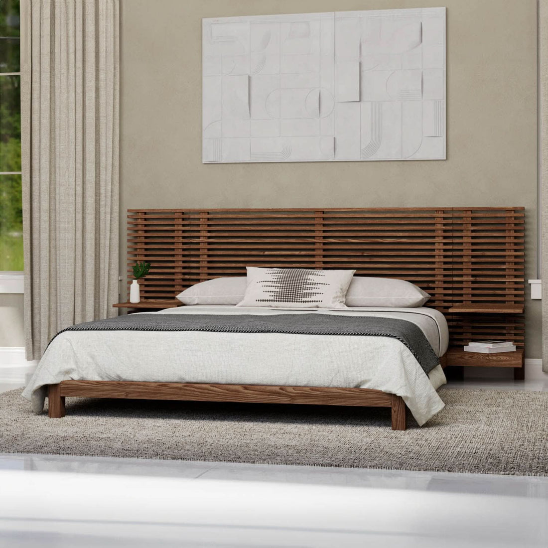 Tanner Wall Platform Bed