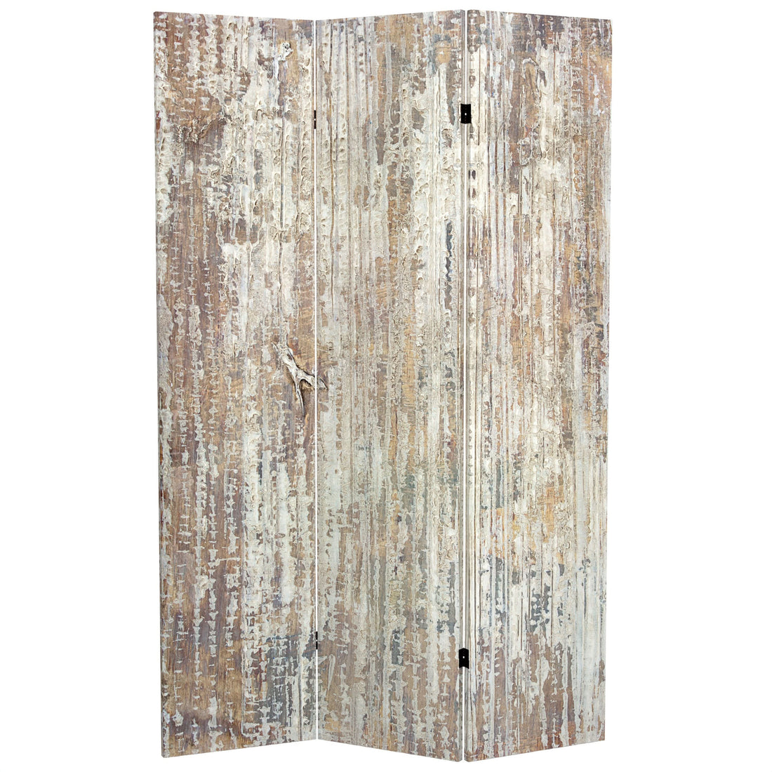 6 ft. Tall Double Sided Aspen Rain Canvas Room Divider