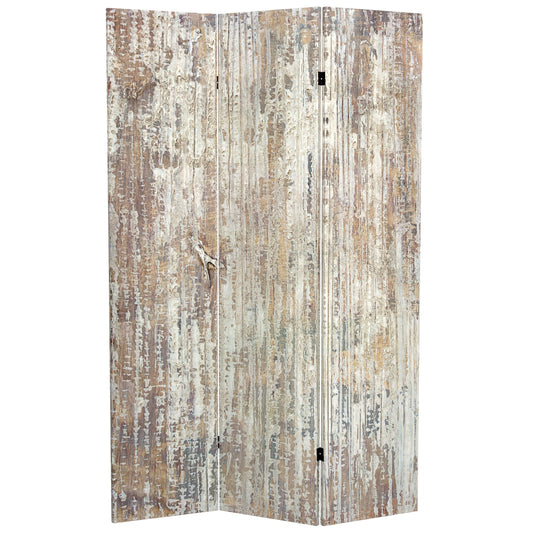 6 ft. Tall Double Sided Aspen Rain Canvas Room Divider
