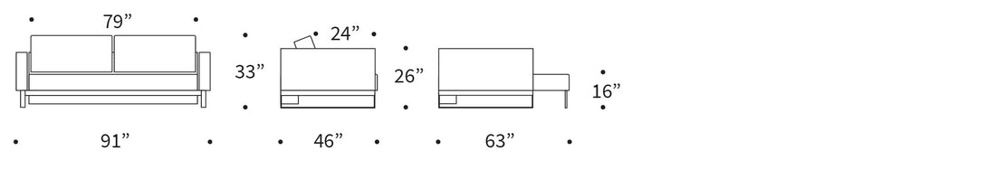 Cassius D.E.L. Sofa Bed