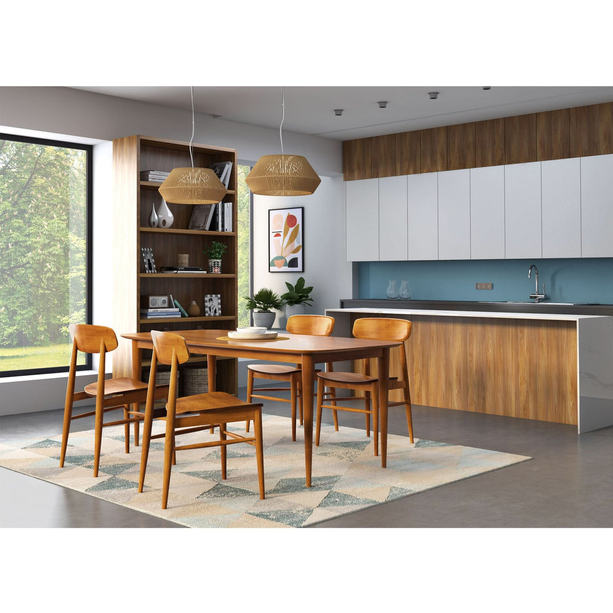 Cona Extension Dining Table – Haiku Designs