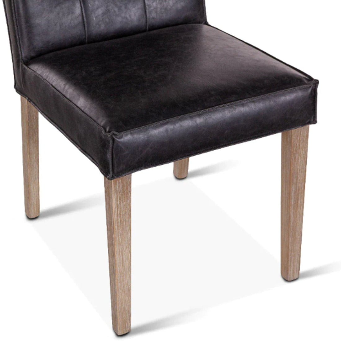 Avery Leather Dining Chairs, Set of 2