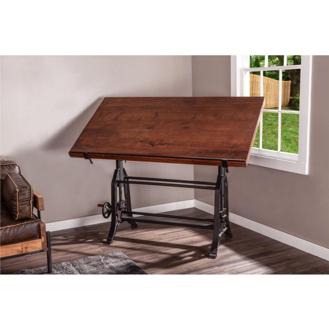 Artezia Drafting Desk with Adjustable Crank