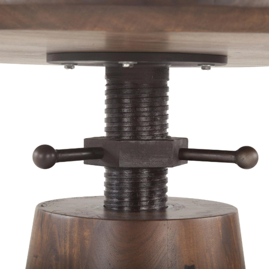 Amicus Table Amici Round Adjustable Dining Table – Haiku Designs
