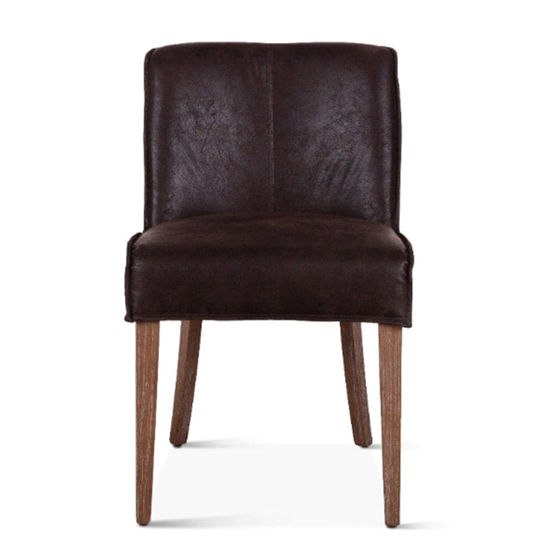 Avery Leather Side Chairs, Set of 2