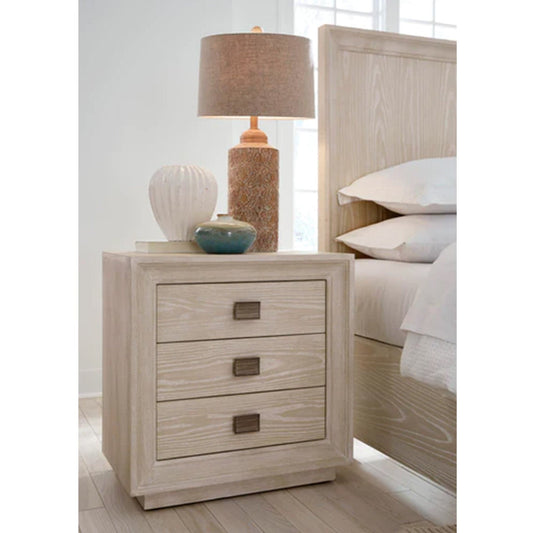 Maxime 3 Drawer Nightstand with USB
