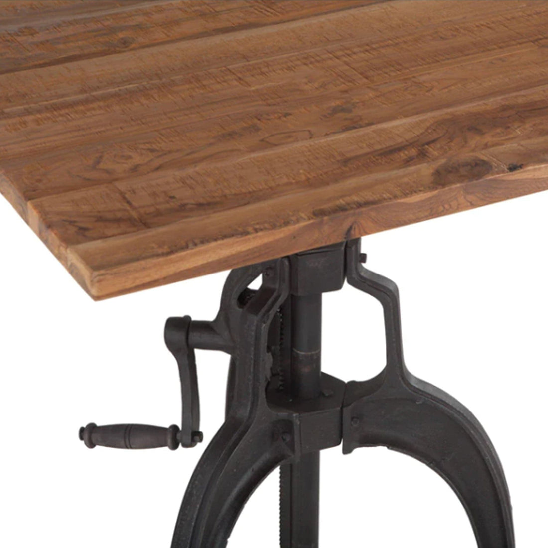 Artezia Side Table with Adjustable Crank