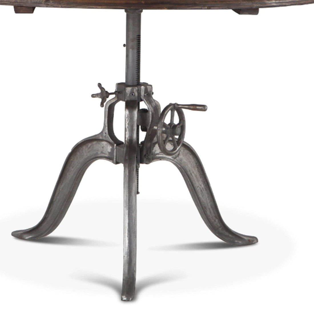 Artezia Round Dining Table with Adjustable Crank