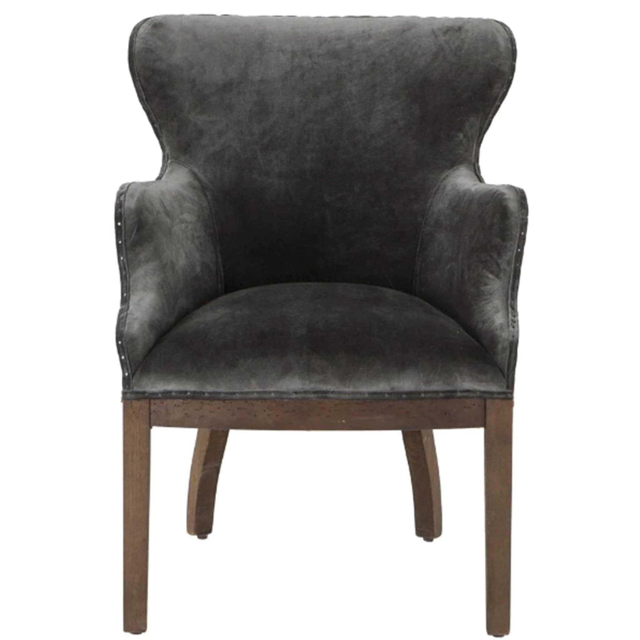 Charles Velvet Armchair