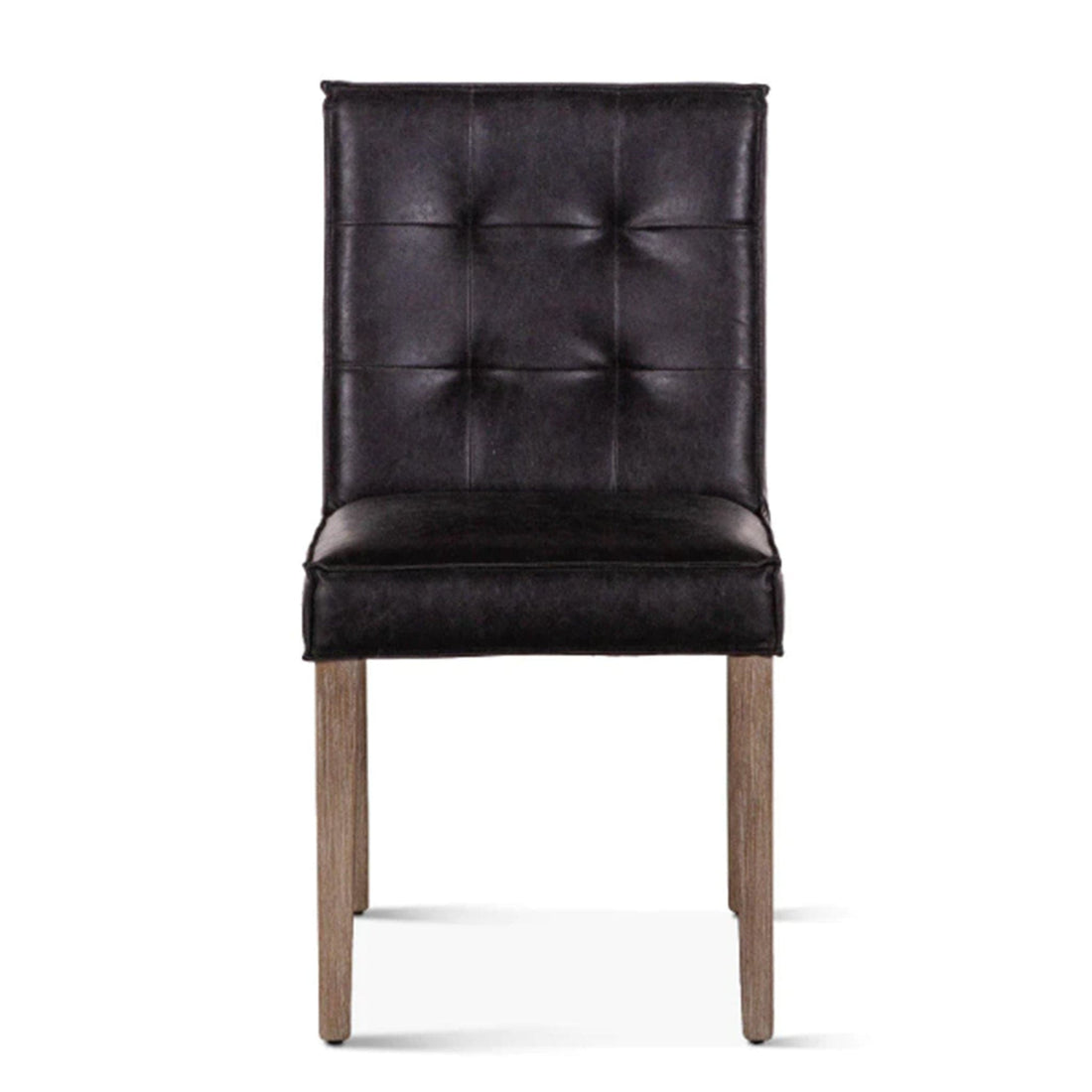 Avery Leather Dining Chairs, Set of 2