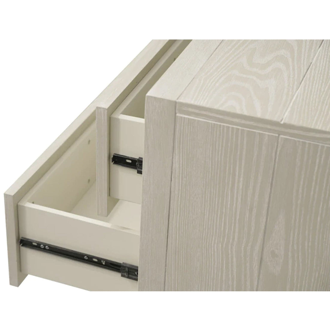 Maxime 3 Drawer Nightstand with USB