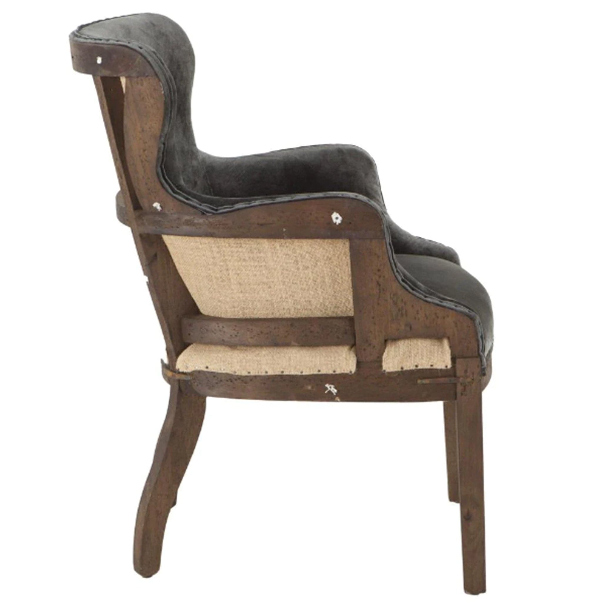 Charles Velvet Armchair