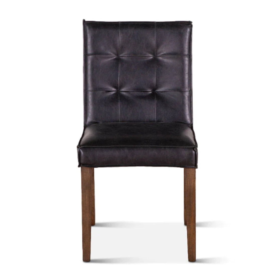 Avery Leather Dining Chairs, Set of 2