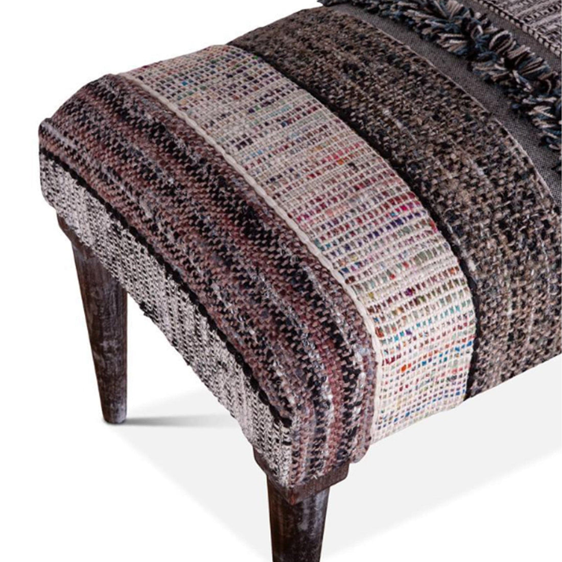 Algiers Upholstered Multi-Color Accent Bench