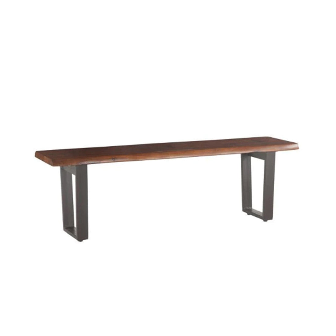 Belfrie Modern Live Edge Dining Bench