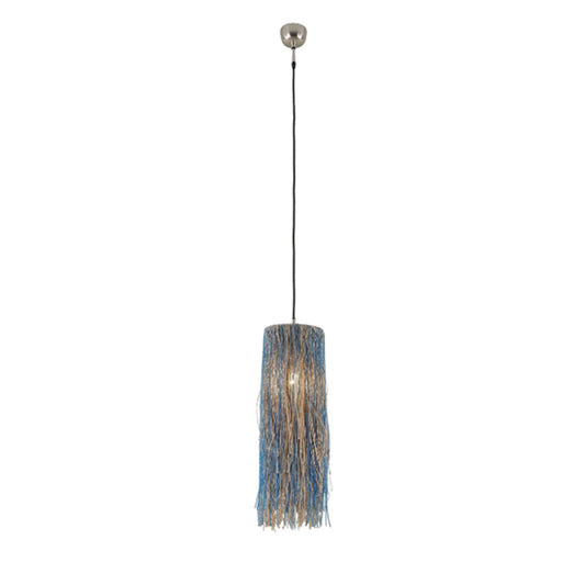 Bali Boho Jute Hanging Pendant Light