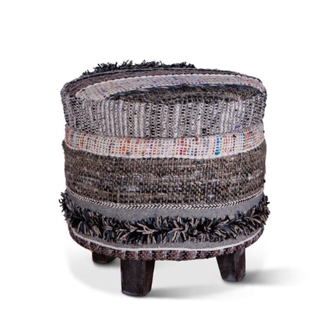 Algiers Upholstered Multi-Color Storage Stool