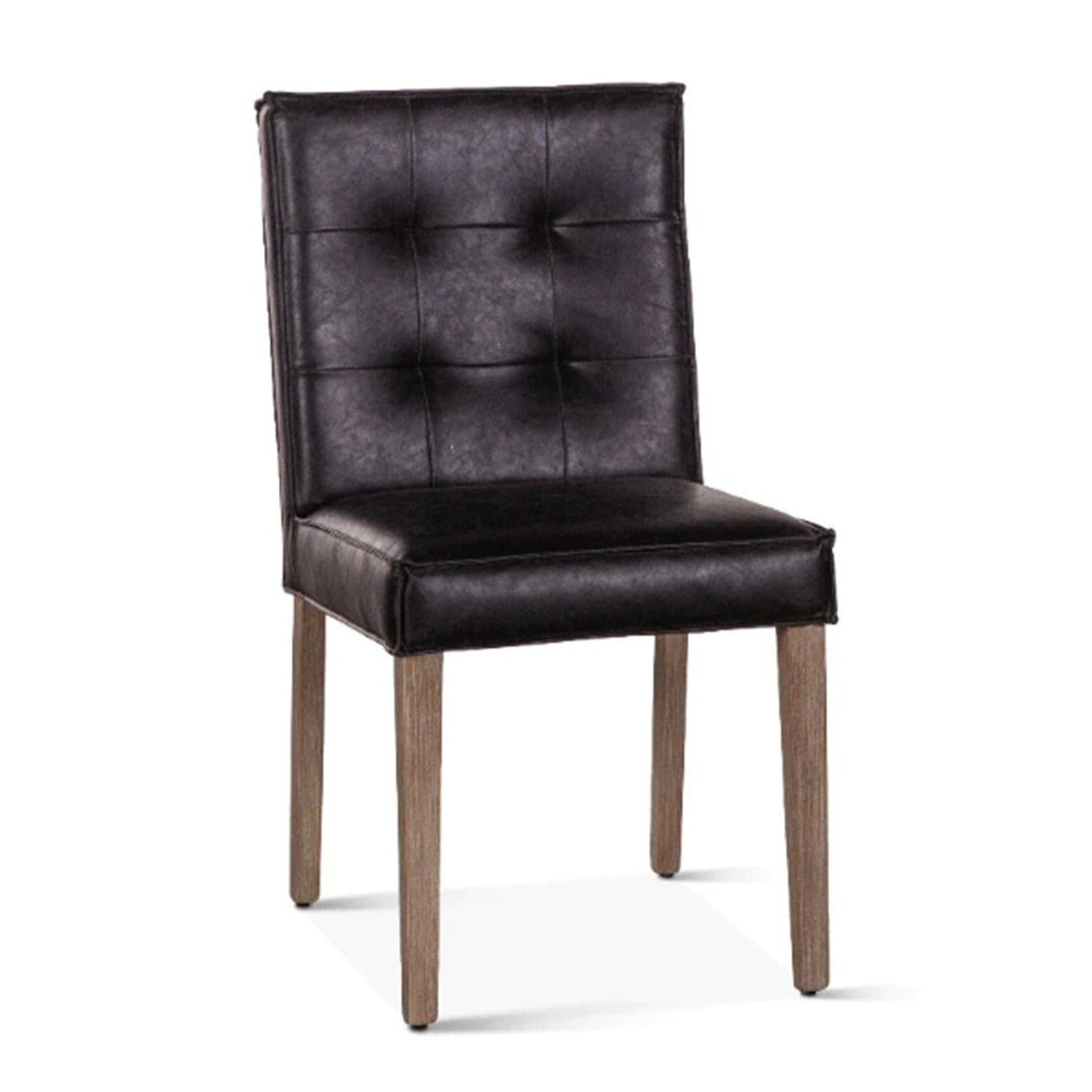 Avery Leather Dining Chairs, Set of 2