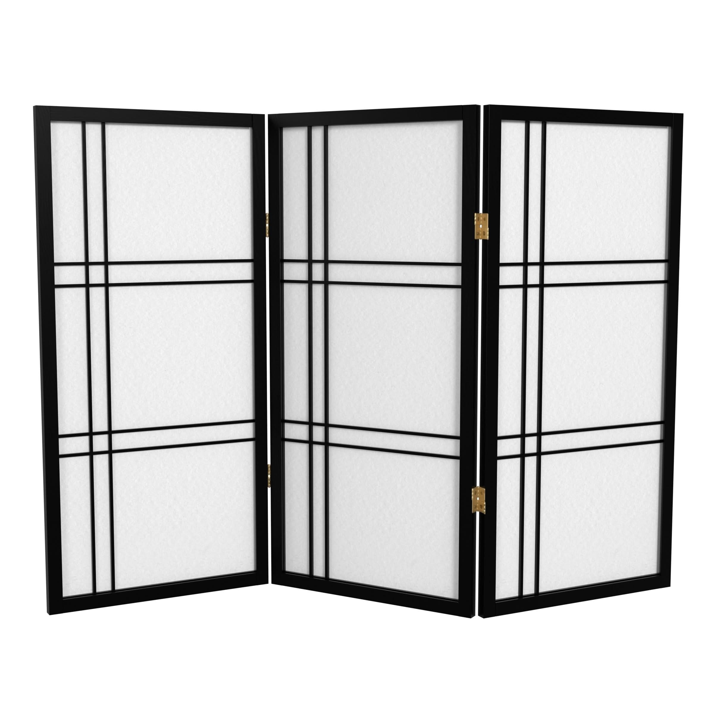 Black / 3 Panel