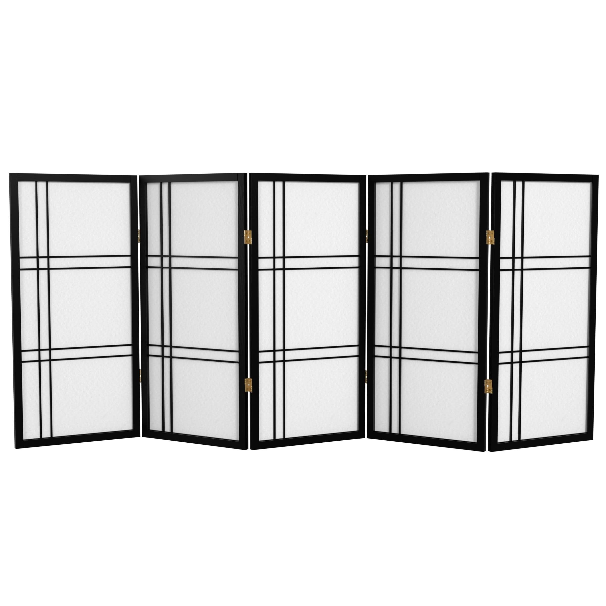 3 ft. Short Double Cross Shoji Screen