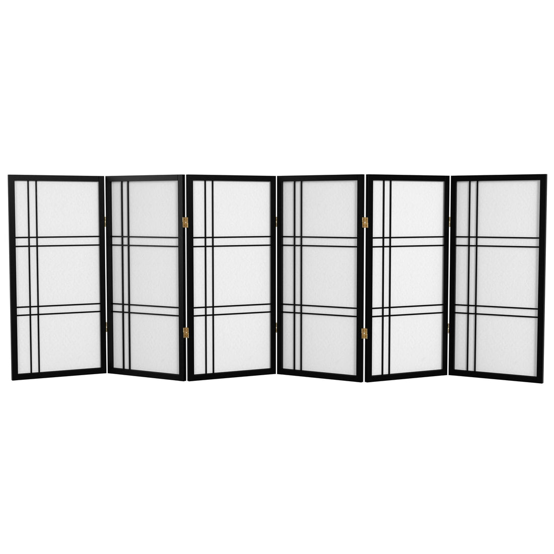 3 ft. Short Double Cross Shoji Screen