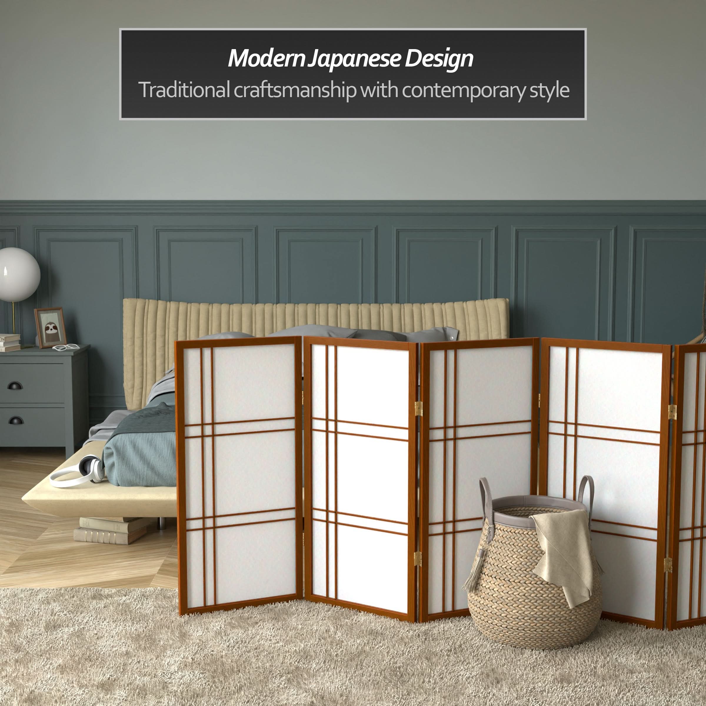 3 ft. Short Double Cross Shoji Screen