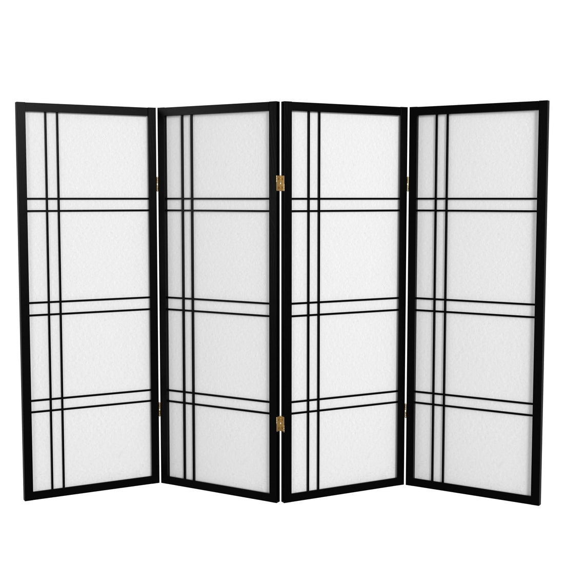 4 ft. Short Double Cross Shoji Screen