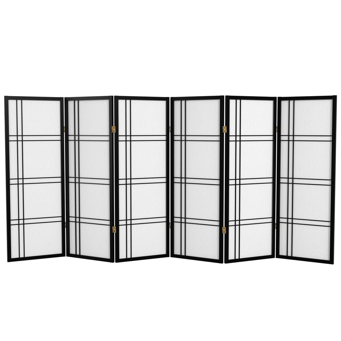 4 ft. Short Double Cross Shoji Screen