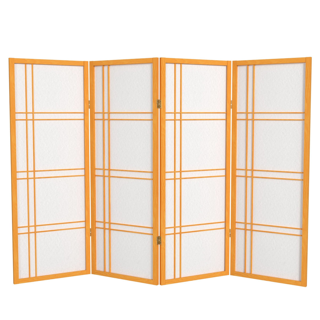4 ft. Short Double Cross Shoji Screen