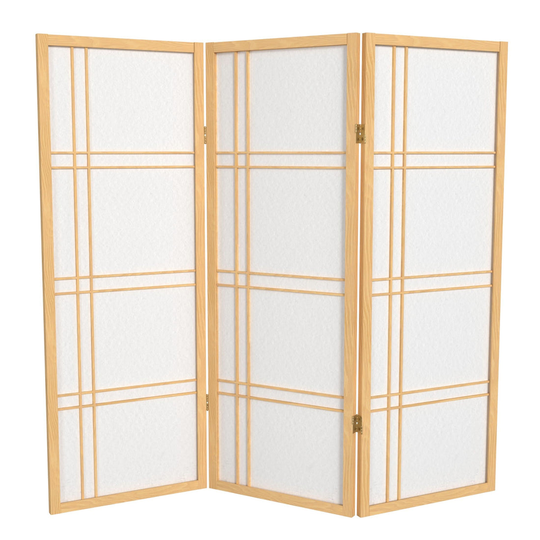 4 ft. Short Double Cross Shoji Screen