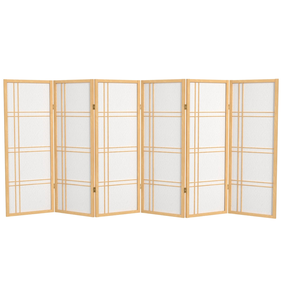 4 ft. Short Double Cross Shoji Screen