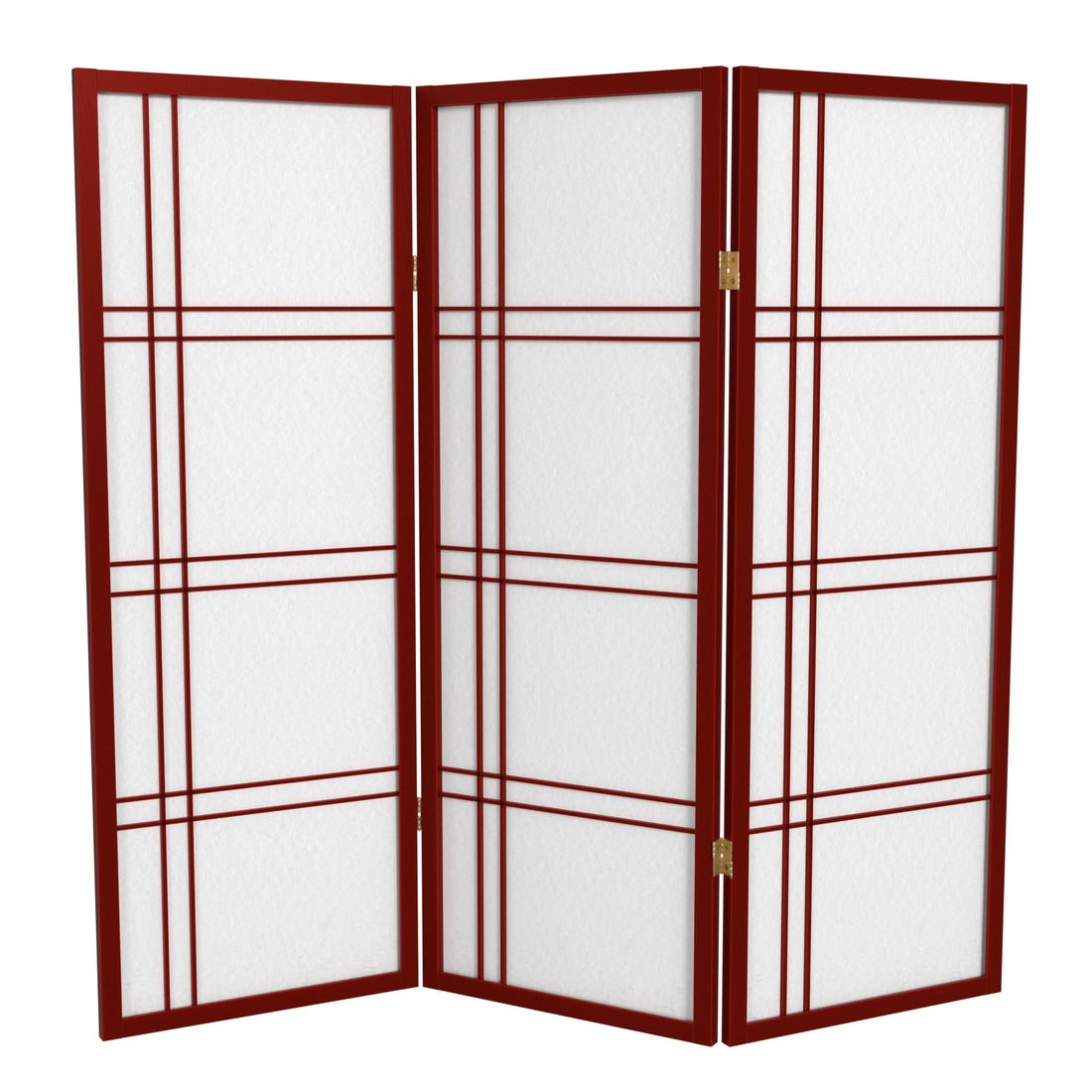 4 ft. Short Double Cross Shoji Screen