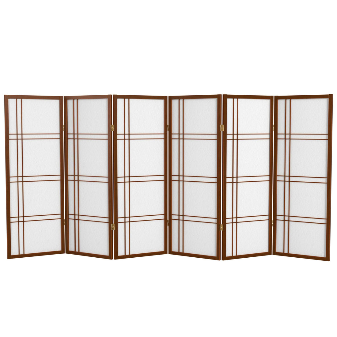 4 ft. Short Double Cross Shoji Screen