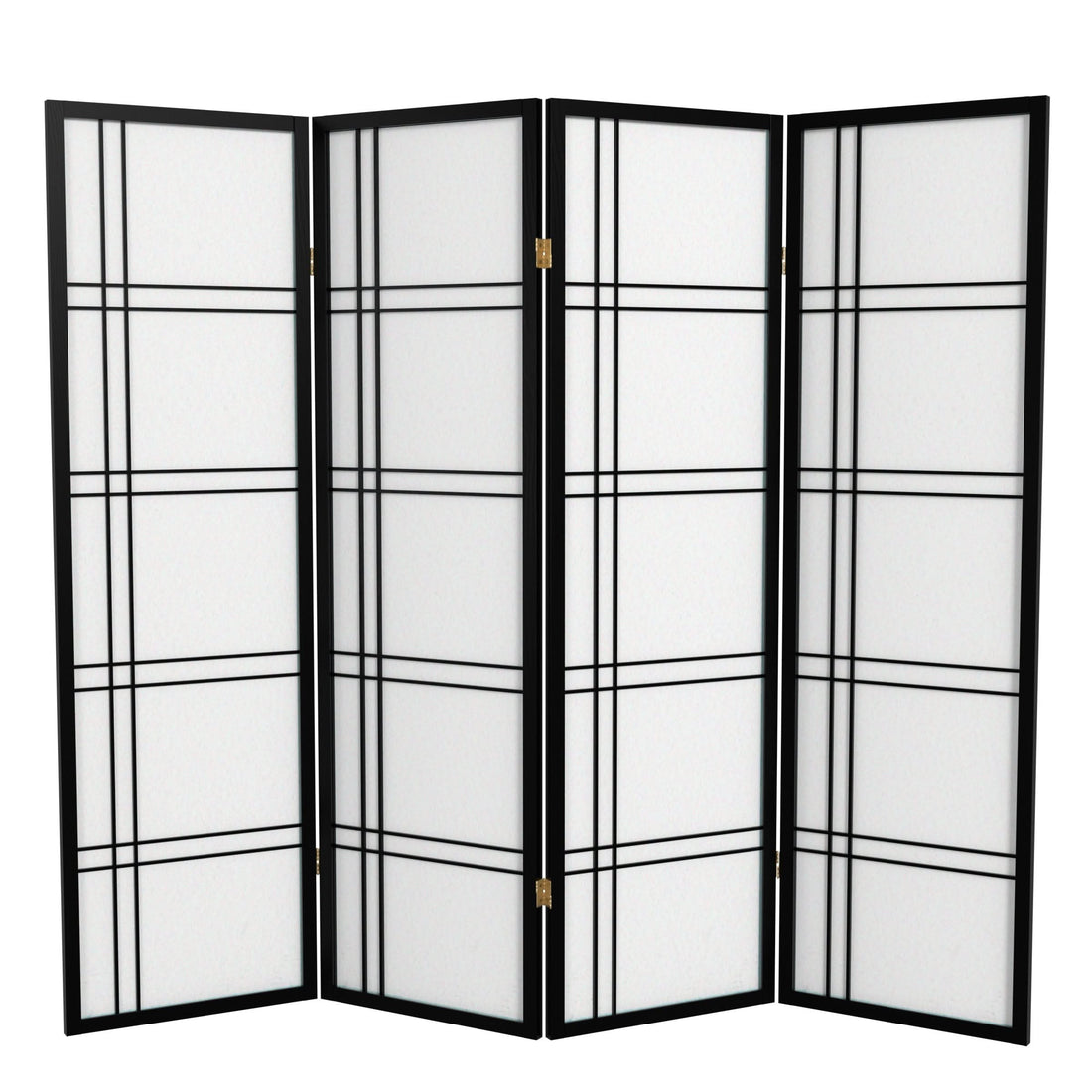 5 ft. Tall Double Cross Shoji Screen
