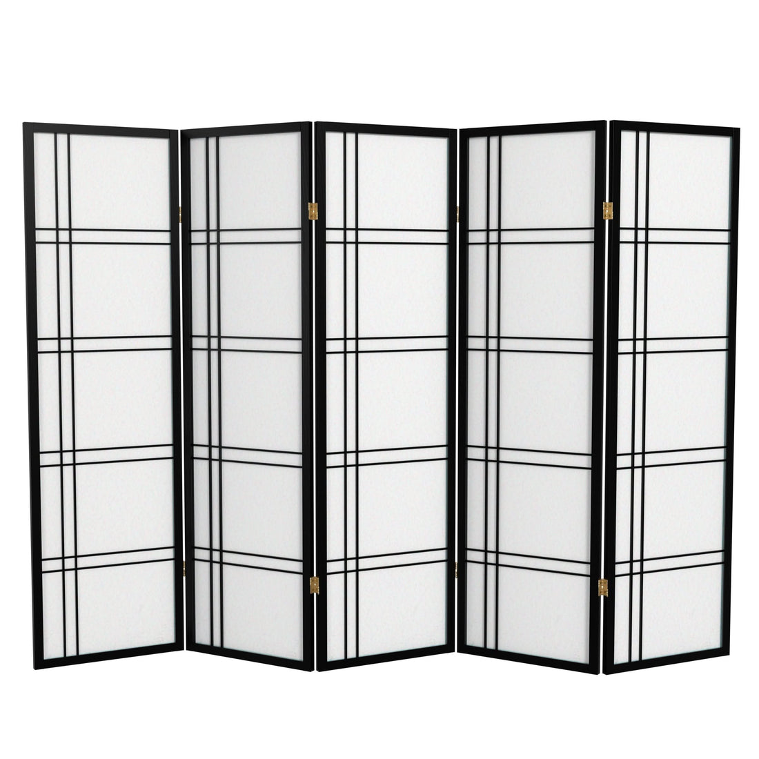 5 ft. Tall Double Cross Shoji Screen