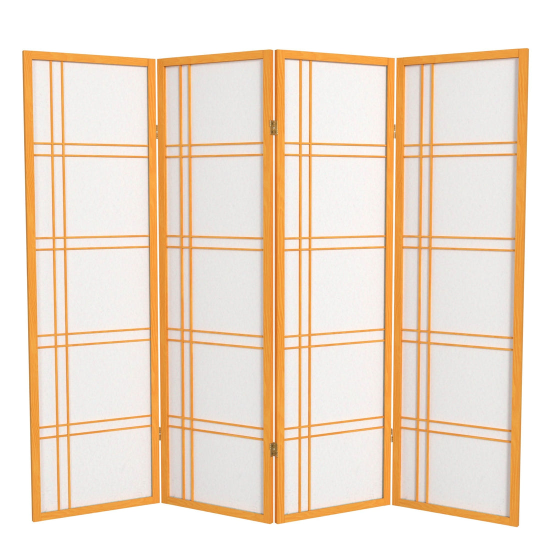 5 ft. Tall Double Cross Shoji Screen